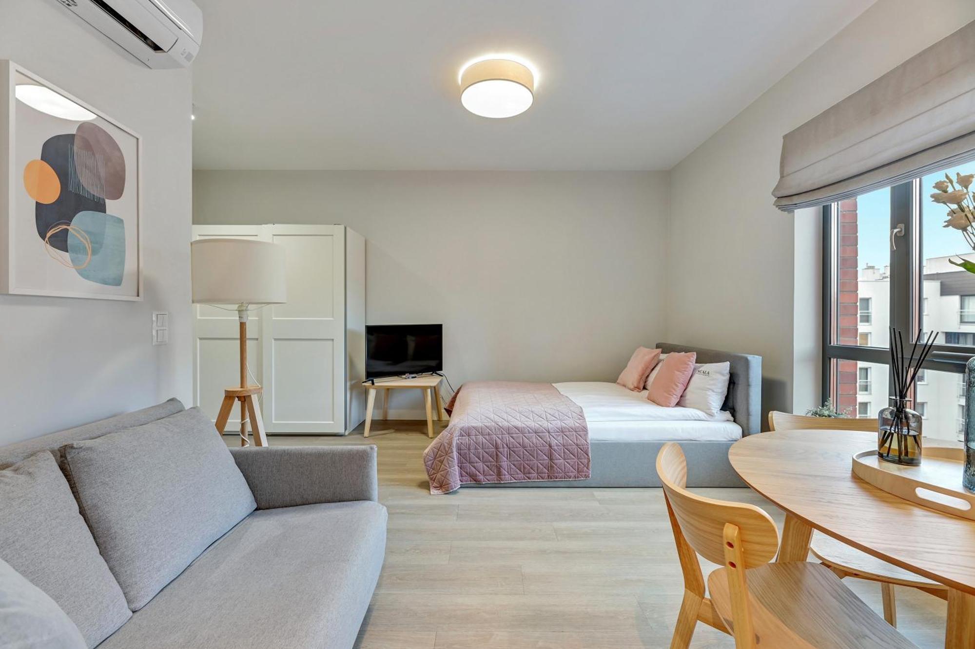 Scala Apartamenty By Moderna Profit- Lakowa 60C กดัญสก์ ภายนอก รูปภาพ