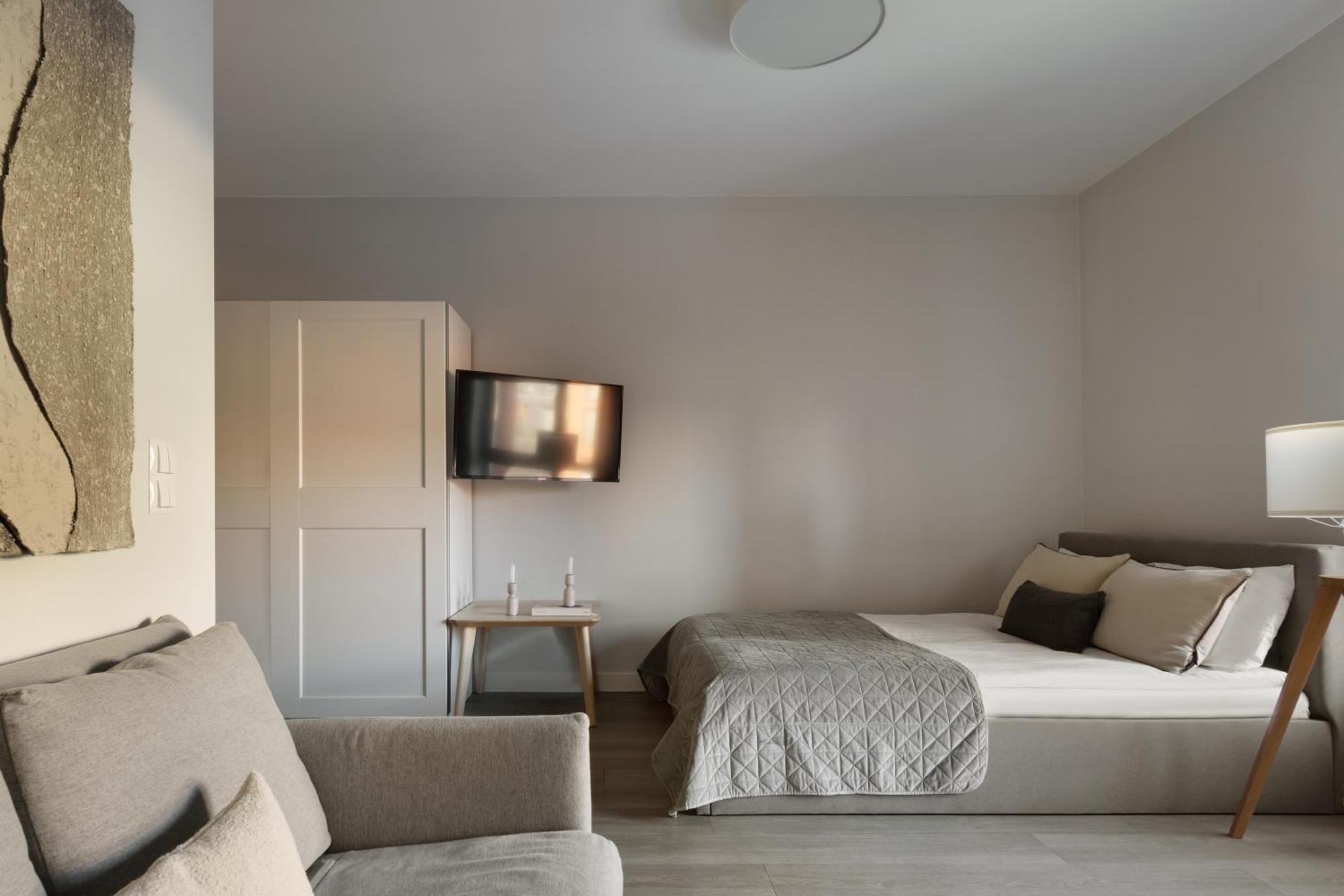 Scala Apartamenty By Moderna Profit- Lakowa 60C กดัญสก์ ภายนอก รูปภาพ