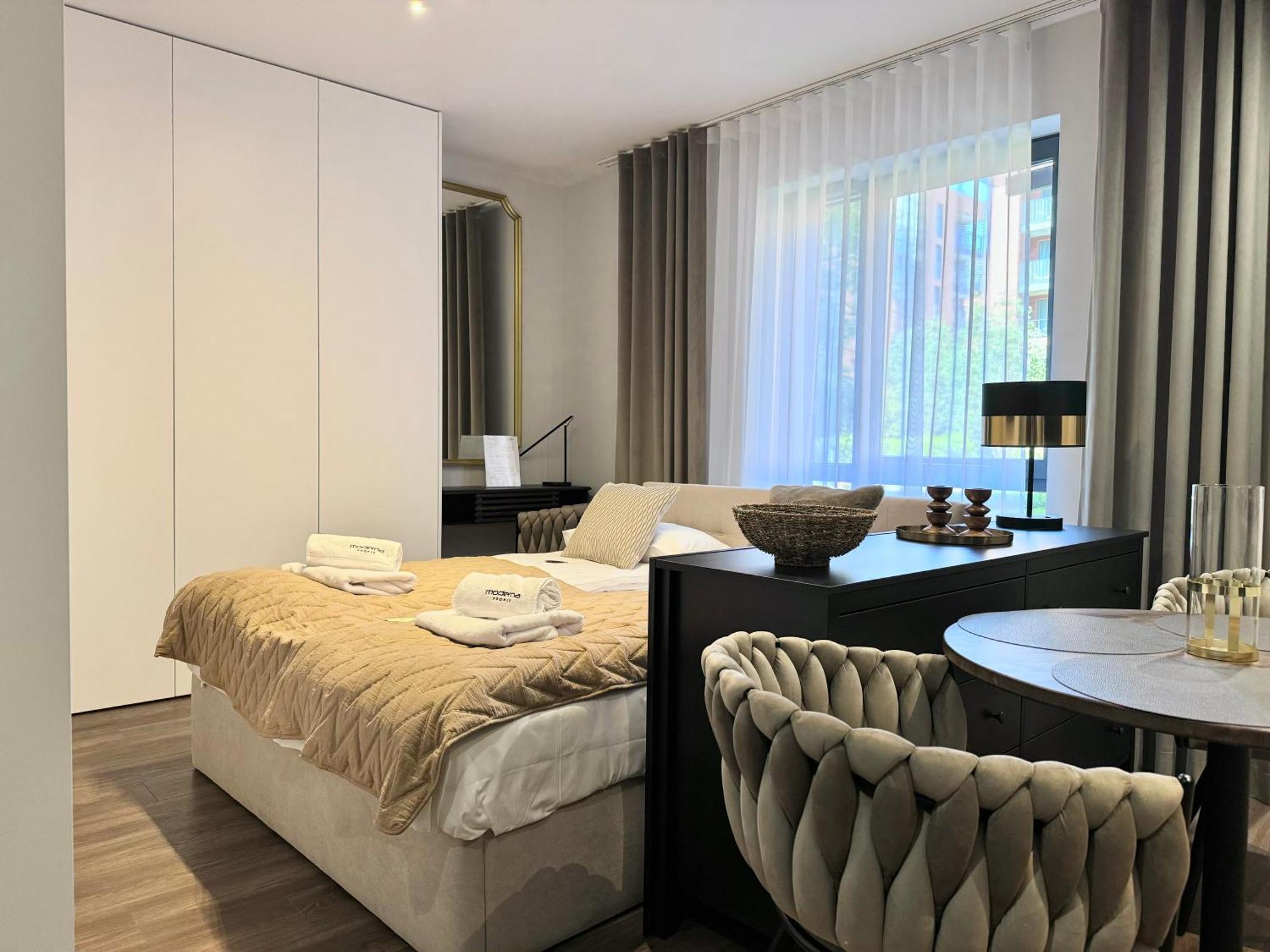 Scala Apartamenty By Moderna Profit- Lakowa 60C กดัญสก์ ภายนอก รูปภาพ